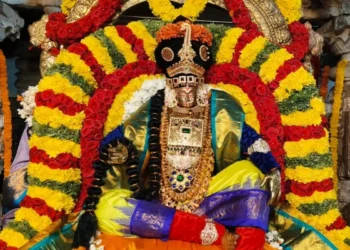 మోహినీ అలంకారంలో జగదభిరాముడు భక్తులకు దర్శనం