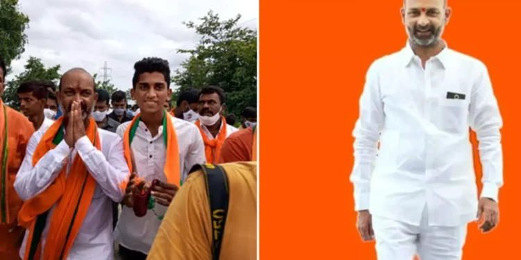 అంజన్న ఆశీర్వాద యాత్ర.. బండి సంజయ్ మహా పాదయాత్ర ప్రారంభం!