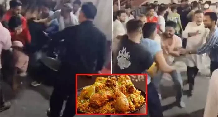 పెళ్లి వేడుకలో ఉద్రిక్తత లెగ్ పీస్ కోసం రెండు కుటుంబాల మధ్య ఘర్షణ