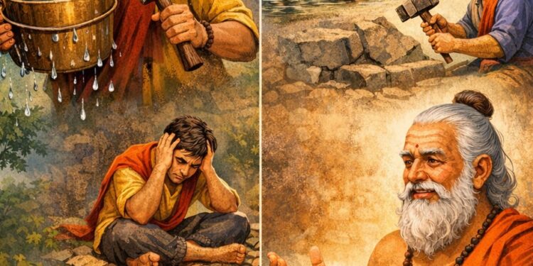 కృషే విజయానికి మూలం – కిరణ్ మరియు గురువు రామయ్య కథ!!