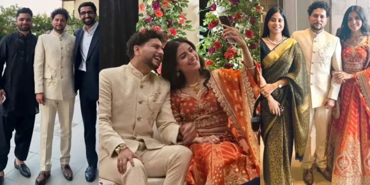 కుల్‌దీప్‌ యాదవ్‌ పెళ్లి పోస్ట్‌ వైరల్‌.. సోషల్‌ మీడియాలో సందడి