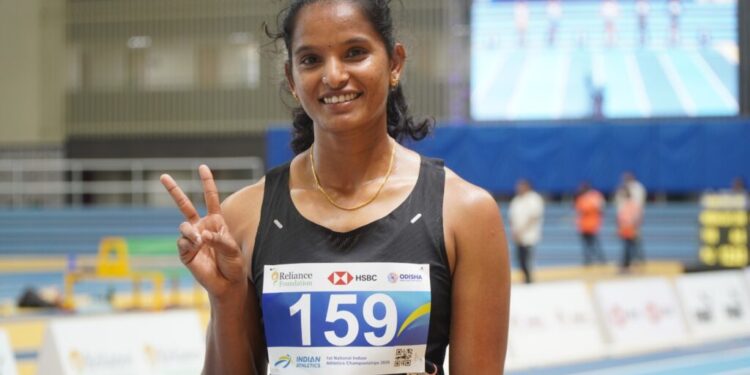 మల్లాల అనూష గోల్డ్ మెడల్.. ట్రిపుల్ జంప్‌లో అద్భుతం