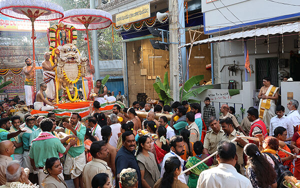 తిరుపతి శ్రీ కోదండరామస్వామి వార్షిక బ్రహ్మోత్సవాలు మూడో రోజు ఘనంగా కొనసాగాయి