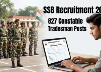 827 కానిస్టేబుల్ ట్రేడ్స్‌మెన్ పోస్టులకు దరఖాస్తులు ప్రారంభం