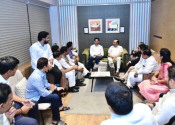 ఢిల్లీలో ఎంపీలతో మంత్రి నారా లోకేష్ కీలక చర్చలు