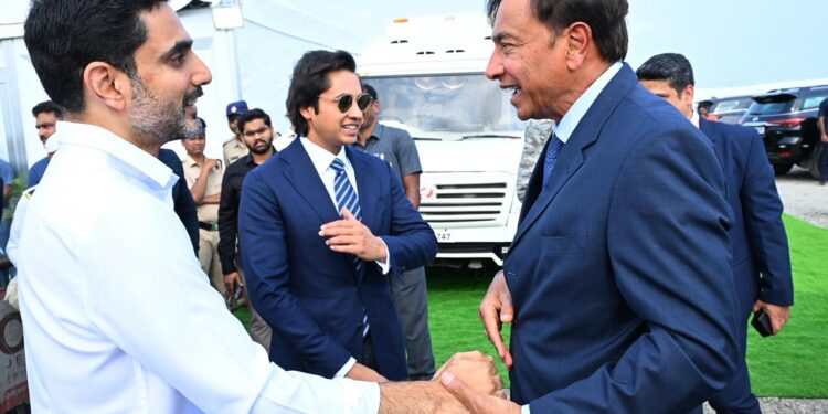 ఆర్సెలార్ మిట్టల్ నిప్పాన్ స్టీల్ ప్లాంట్ శంకుస్థాపన ప్రారంభోత్సవం