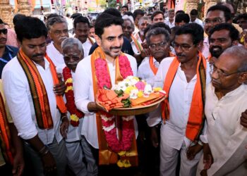 మంగళగిరిలో పునర్నిర్మించిన శ్రీ రామాలయం ప్రారంభోత్సవం