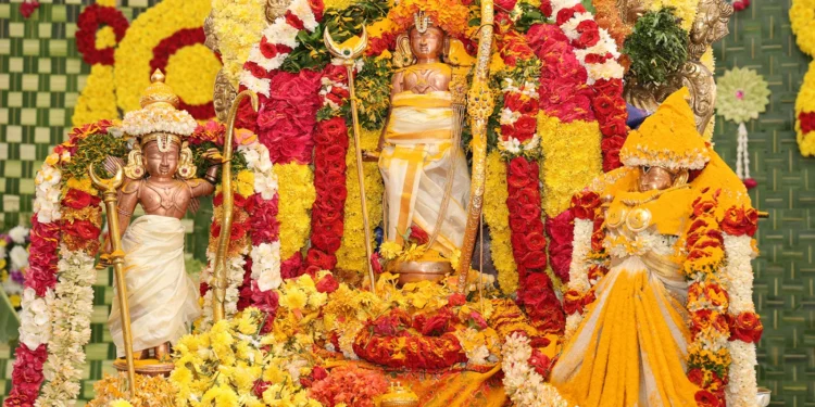 ఒంటిమిట్ట: కోదండరామ స్వామి ఆలయంలో పసుపు ఉత్సవం ఘనంగా