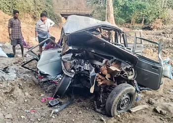 జాతీయ రహదారిపై ఘోర ప్రమాదం: మహిళ మృతి, ఆరుగురికి తీవ్ర గాయాలు