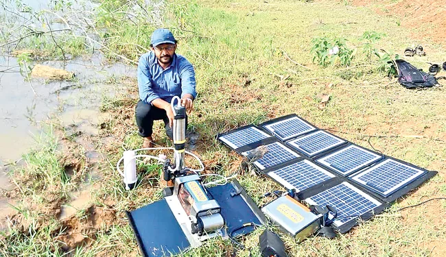 గిరిజనుల కోసం పరిశోధనలు చేస్తున్న విశాఖ యువకుడు!!