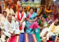 రామచంద్రుని సన్నిధిలో చమర్తి జగన్ మోహన్ రాజు దంపతులు: స్వామివారికి పట్టు వస్త్రాల సమర్పణ.