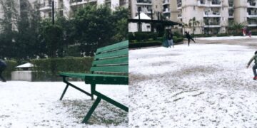 హుబ్బళ్లి కాశ్మీర్‌లా మారింది… భారీ వడగండ్ల వానతో తెల్లని మంచు