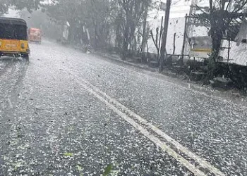 కామారెడ్డి జిల్లా జుక్కల్ మండలంలో వడగండ్ల వాన