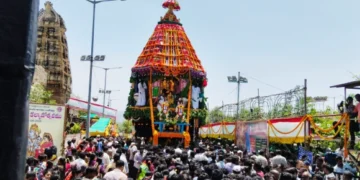 ఒంటిమిట్ట రామనవమి రథోత్సవం ఘనంగా జరిగింది
