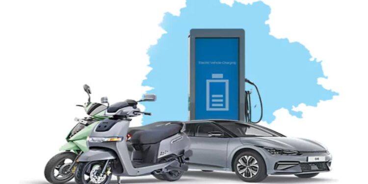విద్యుత్ వాహనాల రిటైల్ విక్రయాలు 24.52 లక్షలకు చేరిక: 24.6% వృద్ధి