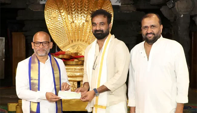 తిరుమల దేవస్థానానికి కోట్ల విరాళం.. వర్మ స్టీల్స్ నుంచి సేవా సహాయం