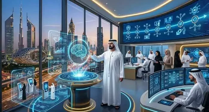 యూఏఈ సంచలన నిర్ణయం… 50% ప్రభుత్వ సేవలు ఏఐతో నిర్వహణ