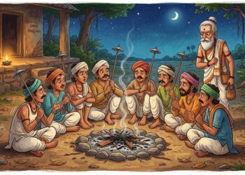 చలి మంటలు - శిష్యుల తెలివితేటలు