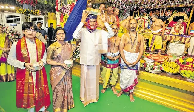 ముఖ్యమంత్రి దంపతుల ప్రత్యేక హాజరుతో ఒంటిమిట్ట ఉత్సవం ప్రత్యేకత