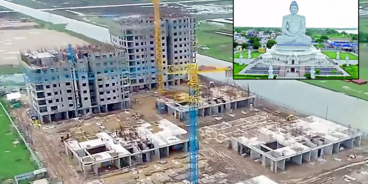 అమరావతి నిర్మాణం వేగం పెంచిన ప్రభుత్వం