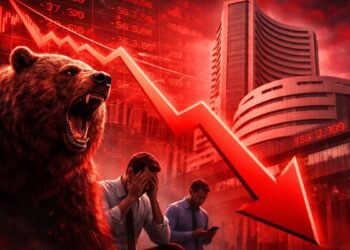 స్టాక్ మార్కెట్లకు భారీ షాక్…సెన్సెక్స్‌ 1600 పాయింట్ల పతనం