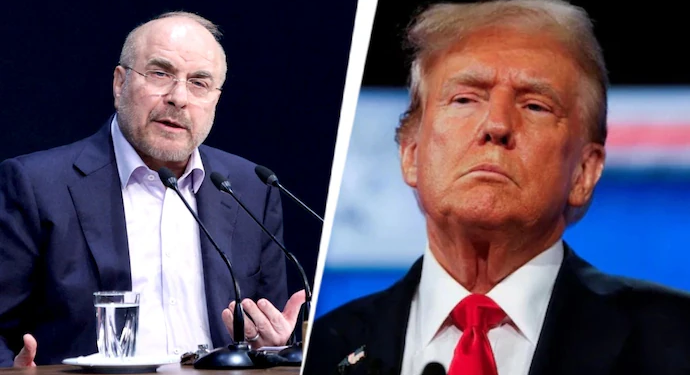 ఇరాన్ 'తగ్గేదేలే': చర్చల టేబుల్‌ను 'సరెండర్ టేబుల్'గా మార్చాలని చూస్తున్నారా? - ట్రంప్‌కు ఘాలిబఫ్ కౌంటర్!