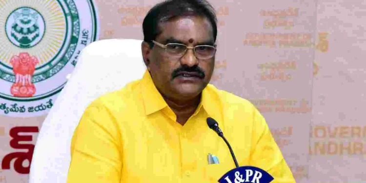 కాలువ పనుల అంచనాలు ఆలస్యం: మంత్రి నిమ్మల రామానాయుడు ఆగ్రహం ,