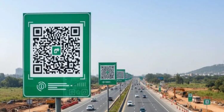 జాతీయ రహదారులపై క్యూఆర్ కోడ్ బోర్డులు ఏర్పాటు