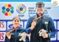 షూటింగ్ ప్రపంచకప్లో భారత్కు పసిడి: ప్రపంచ రికార్డు సృష్టించిన ముకేశ్-పలక్ జోడీ! 6 షూటింగ్ ప్రపంచకప్లో భారత్కు పసిడి: ప్రపంచ రికార్డు సృష్టించిన ముకేశ్-పలక్ జోడీ!