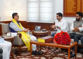 ఢిల్లీలో కీలక భేటీ.. కిరణ్ రిజిజును కలిసిన నారా లోకేష్