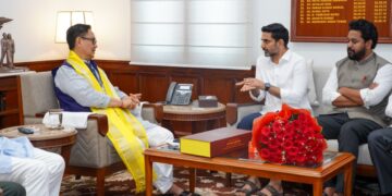 ఢిల్లీలో కీలక భేటీ.. కిరణ్ రిజిజును కలిసిన నారా లోకేష్