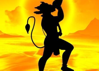 రామకథ వినబడే చోట బాష్పనయనాలతో కొలువై ఉండే ఆంజనేయుడికి ప్రణామం