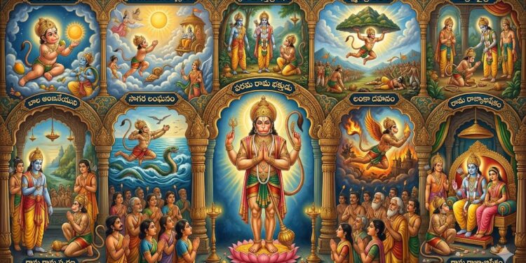 బాల ఆంజనేయుడి నుంచి పరమ రామభక్తుడి వరకు… హనుమంతుని అద్భుత కీర్తి ఘట్టాలు!