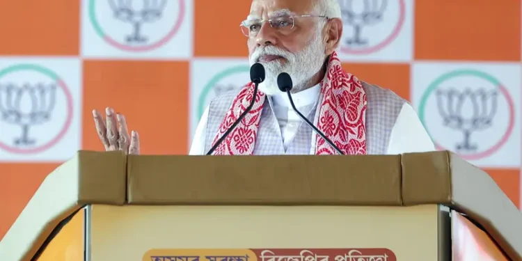 తృణమూల్ ప్రభుత్వంపై ప్రధాని తీవ్ర విమర్శలు