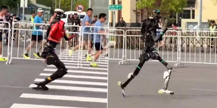 మనుషులకంటే వేగంగా పరిగెత్తిన రోబోలు