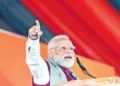 రెండో దశ ఎన్నికల ప్రచారంలో ప్రధాని మోదీ