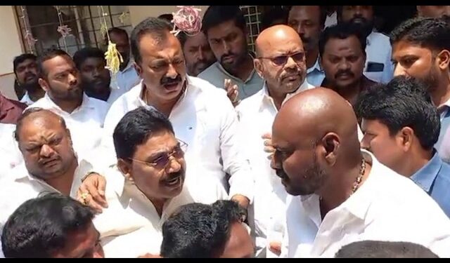 పిఠాపురంలో ప్రొటోకాల్ వివాదం.. కూటమి నేతల మధ్య ఘర్షణ