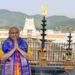 శ్రీవారి దర్శనానికి వచ్చిన భారత ఉప రాష్ట్రపతి