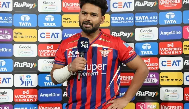 లఖ్‌నవూ ఓటమిపై పంత్ స్పందన.