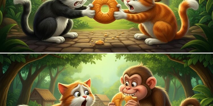 కోతి తెలివైన తీర్పు