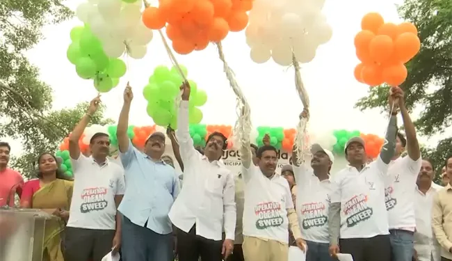 రాష్ట్రవ్యాప్తంగా ప్రారంభమైన ‘ఆపరేషన్‌ క్లీన్‌ స్వీప్‌’.. విజయవాడలో మంత్రి నారాయణ శ్రీకారం