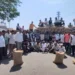 ధాన్యం కొనుగోలు ఆలస్యం.. పోతరంలో రైతుల ధర్నా