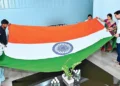 ఏకవస్త్ర చేనేత జాతీయ జెండా.. సత్యనారాయణకు మంత్రి లోకేశ్ అభినందనలు