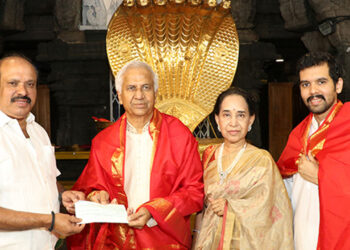 శ్రీ వేంకటేశ్వర ప్రాణదాన ట్రస్టుకు రిలయన్స్ అధికారి రూ.1.51 కోట్ల విరాళం