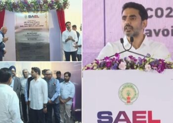 కడపలో 600 మెగావాట్ల ఎస్‌ఏఈఎల్‌ సోలార్‌ ప్రాజెక్ట్‌ ప్రారంభం