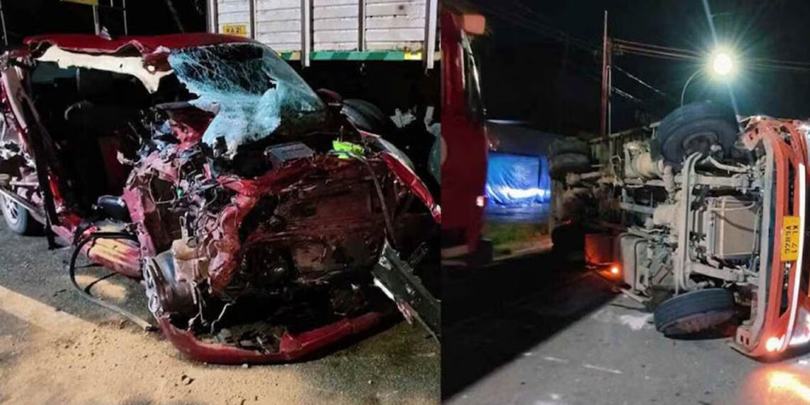 అనకాపల్లి జిల్లాలో ఘోర రోడ్డు ప్రమాదం.. ఇద్దరు మృతి