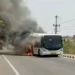 ప్రైవేటు బస్సులో ఆకస్మిక అగ్నిప్రమాదం