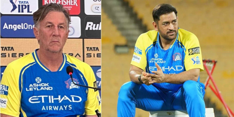 సీరియస్గానే ఆ ప్రశ్న నన్ను అడుగుతున్నారా?: ధోని భవితవ్యంపై సీఎస్కే కోచ్