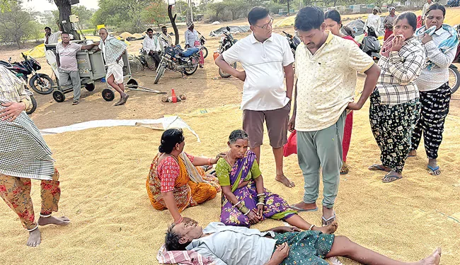 వడదెబ్బతో అన్నదాత మృతి.. 