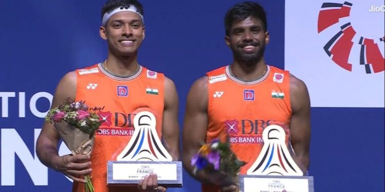 థాయ్లాండ్ ఓపెన్ సూపర్ భారత జోడీ సాత్విక్-చిరాగ్ శుభారంభం